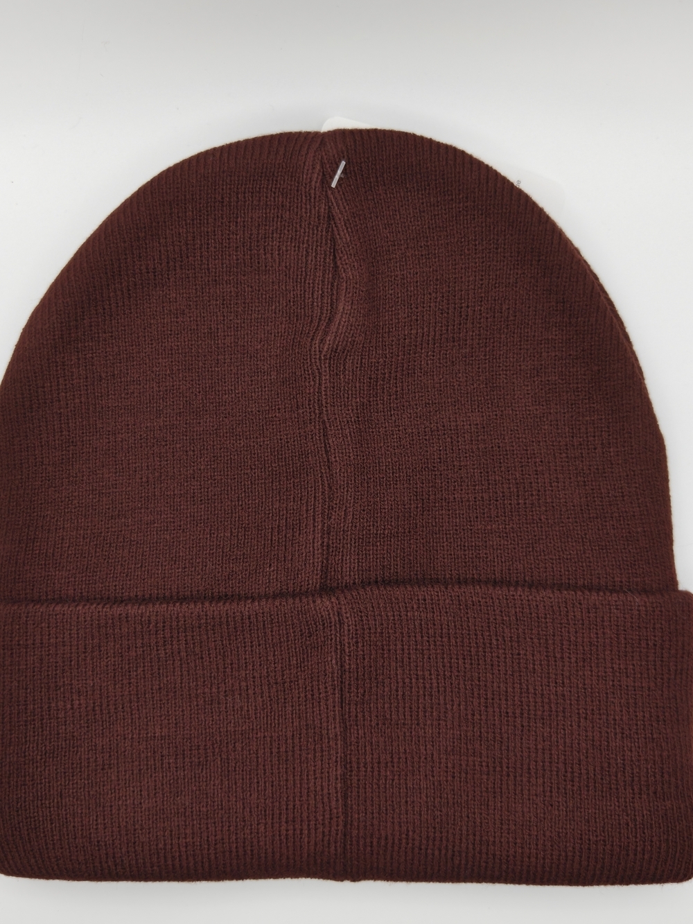lululemon athletica Maroon Beanie with Tan Logo - Picture 2 of 2